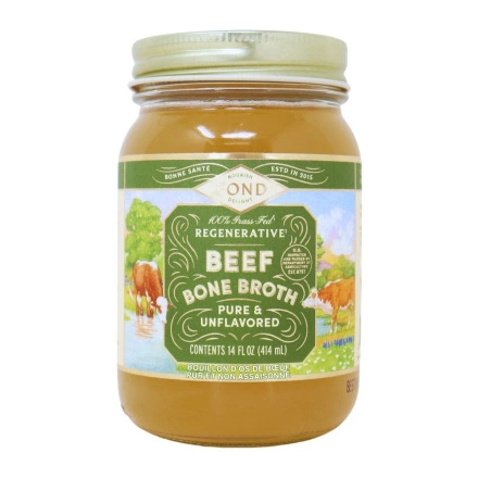 Fond Grass-Fed Beef Bone Broth Pure & Unflavoured Canada Front