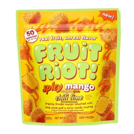 Fruit Riot Real Fruit Candy Spicy Mango Chili Lime Canada Front