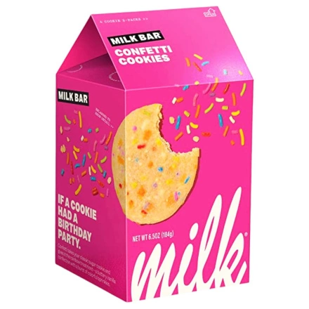 Front of Milk Bar Soft-Baked Confetti Cookies
