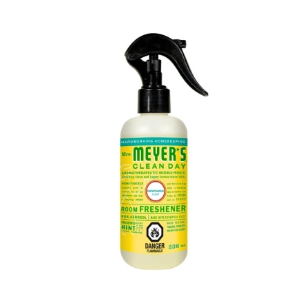 Front of Mrs. Meyer's Clean Day Natural Room Freshener Honeysuckle