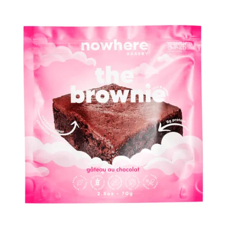 Nowhere Bakery Plant-Based The Brownie, 70g