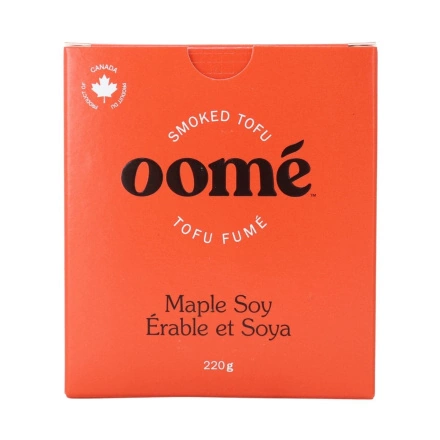 Oomé Smoked Tofu Maple Soy Canada Front