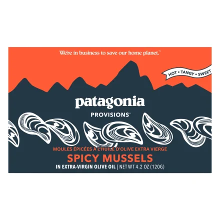 Patagonia Provisions Spicy Mussels In Extra Virgin Olive Oil, 120g