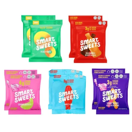 SmartSweets Variety Pack, 10 Bags front