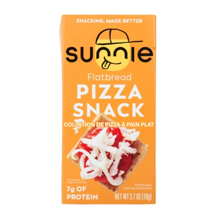 Sunnie High Protein Dipper Snack Flatbread Pizza, 78g