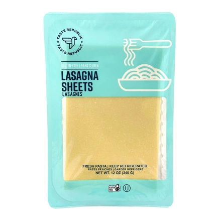 Taste Republic Gluten-Free Lasagna Sheets Canada Front