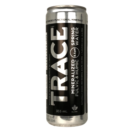 Front of Trace Mineralized Fulvic and Humic Acid Black Water