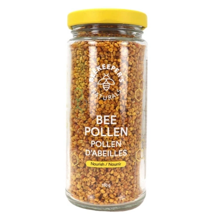 Beekeeper's Naturals 100% Raw Bee Pollen, 150g Front