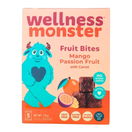 Wellness Monster Fruit Bites Mango Passion Fruit Canada Front