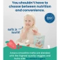 Amara No Sugar Organic Smoothie Melts Mixed Red Berries, 28g - Organic Melts, Yogurt Drops, Freeze Dried Yogurt Snacks