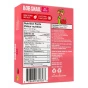Back of Bob Snail Dried Fruit Snacks Healthy Fruit Roll Up Natural Fried Fruit Leather Apple Strawberry