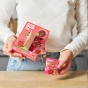 Bob Snail Dried Fruit Snacks Healthy Fruit Roll Up Natural Fried Fruit Leather Apple Strawberry