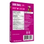 Back of Bob Snail Dried Fruit Snack Natural Fruit Snack Fruit Strips Fruit Leather Apple Black Currant
