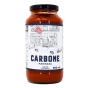 Front of Carbone Premium Tomato Sauce Marinara