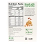 Back of Chickapea +Greens Organic Penne, 227g