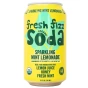 Fresh Fizz Organic Soda Sparkling Mint Lemonade Front