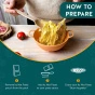 Itz Not Pasta - Konjac Pasta - Low Calorie Pasta - High Fibre Noodles - Gluten Free Noodles - Pappardelle Pasta