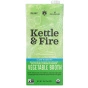 Front of Kettle & Fire Low Sodium Savory Vegetable Cooking Broth, 907g