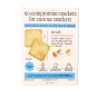 NUFS Dairy & Gluten Free Crackers Sea Salt, 120.4g - Gluten-Free Dairy Free Snacks, Dairy Free Gluten Free Snacks