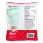 Back of No Whey Foods Allergen-Free Pretzels Candy Topped White Chocolate - Chocolate Dipped Pretzels - Dipped Chocolate Pretzels - Candy Cane Pretzels