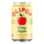 Front of OLIPOP Prebiotic Soda Sparkling Tonic Crisp Apple