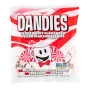Front of Dandies Vegan Marshmallows Peppermint Flavoured - Vegan Marshmallows - Holiday Marshmallows - Peppermint Marshmallows