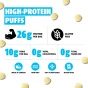 Plant Up High Protein Puffs Garlic Parmesan - Protein Cheese Puffs - Protein Cheese Balls - High Protein Cheese Balls