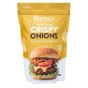 Front of Queen's Premium Gluten-Free Crispy Onions - Keto Fried Onions - Crispy Fried Onions - Gluten Free Fried Onions