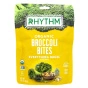 Front of Rhythm Superfoods Organic Broccoli Bites Everything Bagel, 40g