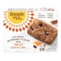 Horizontal Front of Simple Mills Grain-Free Soft Baked Almond Flour Bars Spiced Carrot Cake - gluten-free carrot cake - paleo bread - grain-free bread