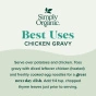 Simply Organic Chicken Gravy Mix  - Healthy Gravy - Chicken Gravy - Instant Gravy For Chicken