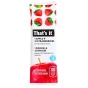Front of That’s It. No Sugar Added Fruit Bar Apple Strawberries, 35g