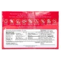 Back of YumEarth Organic Mini Candy Canes - Allergen Free Candy - Gluten Free Christmas Candy - Vegan Christmas Candy