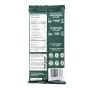 Back of ZoRaw Extra Dark Chocolate With Protein Keto High Protein Chocolate Healthy Chocolate Bar