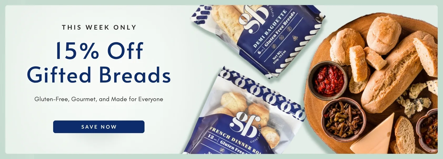15% Off Gifted Breads