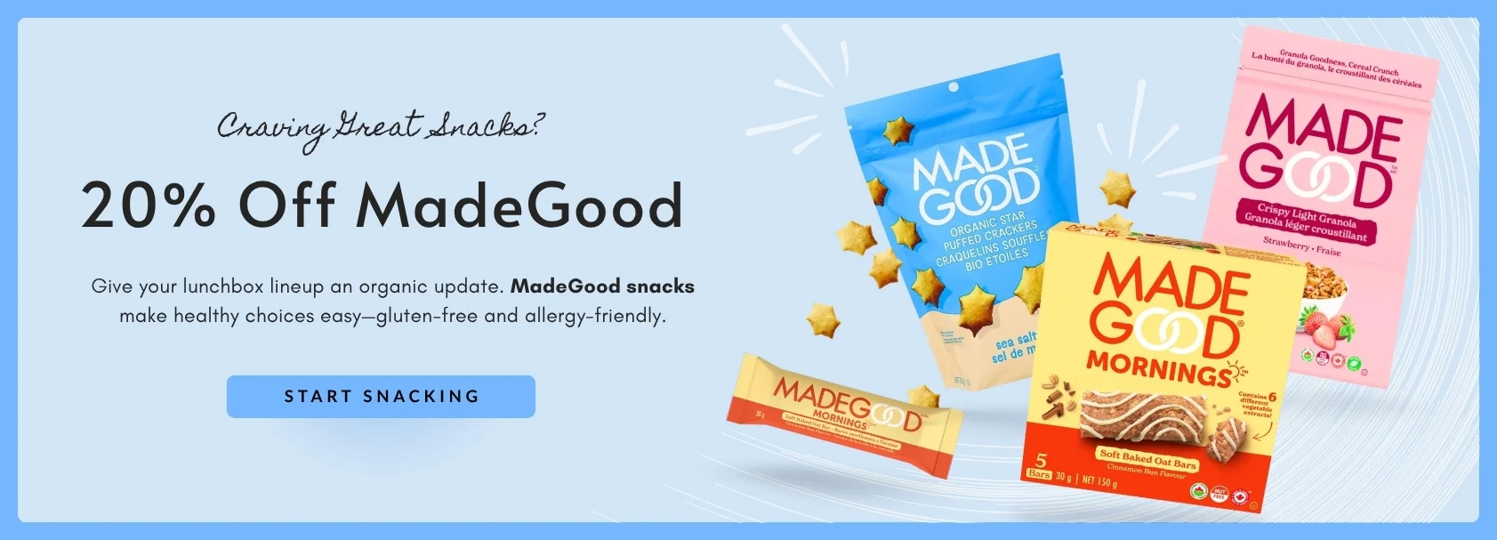 20% Off MadeGood