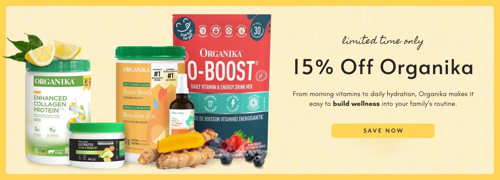 15% Off Organika