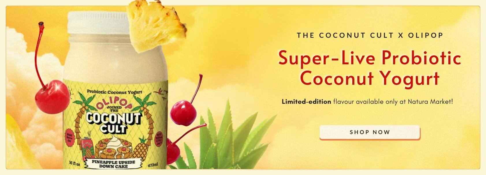 The Coconut Cult x Olipop