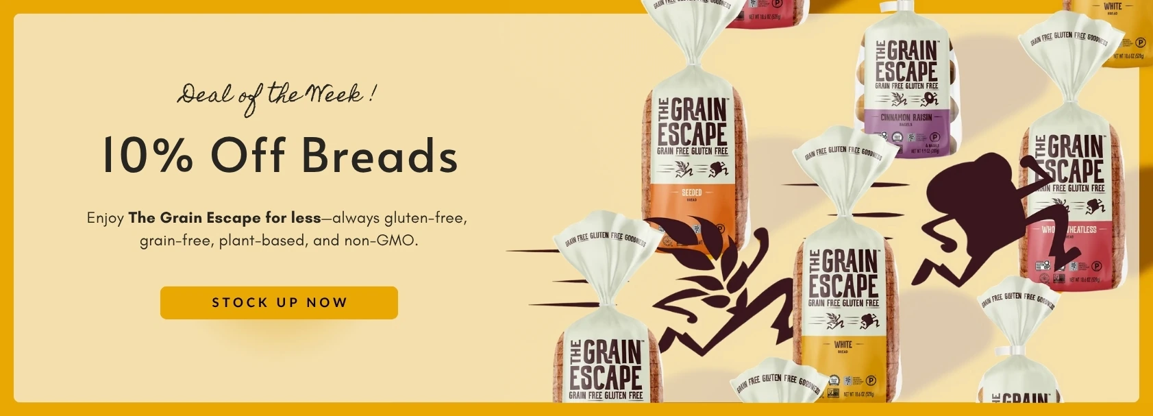 10% Off The Grain Escape